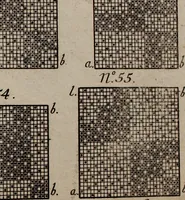An illustration from Neues Weberbild: und Musterbuch... zur Beförderung der edlen Leinen- und Bildweberkunst .. (1771)