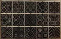 An illustration from Neues Weberbild: und Musterbuch... zur Beförderung der edlen Leinen- und Bildweberkunst .. (1771)