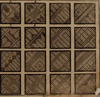 An illustration from Neues Weberbild: und Musterbuch... zur Beförderung der edlen Leinen- und Bildweberkunst .. (1771)