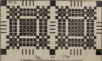 Picture 25 of 113 from Neues Weberbild: und Musterbuch... zur Beförderung der edlen Leinen- und Bildweberkunst .. (1771), leaf 50
