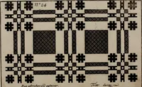 An illustration from Neues Weberbild: und Musterbuch... zur Beförderung der edlen Leinen- und Bildweberkunst .. (1771)