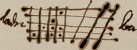 An illustration from Neues Weberbild: und Musterbuch... zur Beförderung der edlen Leinen- und Bildweberkunst .. (1771)