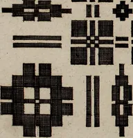 An illustration from Neues Weberbild: und Musterbuch... zur Beförderung der edlen Leinen- und Bildweberkunst .. (1771)
