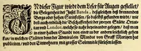 An illustration from Neundter Theil Orientalischer Indien, darinnen begrieffen Ein kurtze Beschreibung einer Reyse, so von den Holländern vn[d] Seeländern, in die Orientalischen Indien, mit neun grossen vnd vier kleinen Schiffen, vnter der Admiralschafft Peter Wilhelm Verhuffen, in Jahren 1607. 1608. vnd 1609. verricht worden, neben Vermeldung, was ihnen fürnemlich auff solcher Reyse begegnet vnnd zu Handen gangen. (1612)