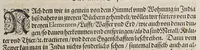 An illustration from Neundter vnd letzter Theil Americae, : darin[n] gehandelt wird, von Gelegenheit der Elementen, Natur, Art vnd eigenschafft der Newen Welt: item von derselben Völcker, abergläubischen Götzendienst, Policey vnd Regiments Ordnung: beneben einem seinen register oder Catalogo, aller Könige, von anfang ihrer Königreich an, biss auff den letzten König der Mexicaner, Motec̦uma genannt, den andern dess Nahmens, sampt eygentlicher Beschreibung der Wahl, Krönung, vnd Todt derselben, vnd letzlich was diese Indianer für Krieg wider einander geführet haben. Alles auffs trewlichste aus Niederländischer Beschreibung Iohan. Hugen von Lintschotten, in vnser Hochteutsche Sprache versetzet, durch Iohannem Humberger Wetterauium. Ferner auch von der Reise der fünff Schiffe, so im Junto dess 1598. Jahrs, in Hollandt aussgefahren, der meynung, durch das Fretum Magelanum, zu den Moluckischen Inseln zu Schiffen, wie sie nemlich von einander kommen vnd zerstrewetworden, also dass nur allein der Hauptmann Sebald de Weert, sampt noch einem Schiff beysammen blieben, vnd auff die vier Monat lang, mit grosser gefahr in dem Freto sich auffgehalten, welcher auch endlich, als er vber die 2. Jahr auff solcher Reise elendiglich zugebracht, mit einem Schiffe, Anno 1600. vnverrichter Sache wider anheim kommen. (1601)