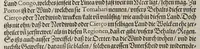 An illustration from Neundter vnd letzter Theil Americae, : darin[n] gehandelt wird, von Gelegenheit der Elementen, Natur, Art vnd eigenschafft der Newen Welt: item von derselben Völcker, abergläubischen Götzendienst, Policey vnd Regiments Ordnung: beneben einem seinen register oder Catalogo, aller Könige, von anfang ihrer Königreich an, biss auff den letzten König der Mexicaner, Motec̦uma genannt, den andern dess Nahmens, sampt eygentlicher Beschreibung der Wahl, Krönung, vnd Todt derselben, vnd letzlich was diese Indianer für Krieg wider einander geführet haben. Alles auffs trewlichste aus Niederländischer Beschreibung Iohan. Hugen von Lintschotten, in vnser Hochteutsche Sprache versetzet, durch Iohannem Humberger Wetterauium. Ferner auch von der Reise der fünff Schiffe, so im Junto dess 1598. Jahrs, in Hollandt aussgefahren, der meynung, durch das Fretum Magelanum, zu den Moluckischen Inseln zu Schiffen, wie sie nemlich von einander kommen vnd zerstrewetworden, also dass nur allein der Hauptmann Sebald de Weert, sampt noch einem Schiff beysammen blieben, vnd auff die vier Monat lang, mit grosser gefahr in dem Freto sich auffgehalten, welcher auch endlich, als er vber die 2. Jahr auff solcher Reise elendiglich zugebracht, mit einem Schiffe, Anno 1600. vnverrichter Sache wider anheim kommen. (1601)