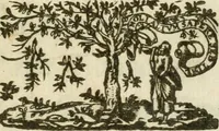 An illustration from Nevf livres de la dignité et de l'accroissement des sciences (1632)