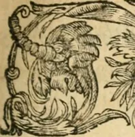 An illustration from Nevf livres de la dignité et de l'accroissement des sciences (1632)
