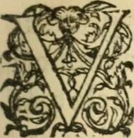 An illustration from Nevf livres de la dignité et de l'accroissement des sciences (1632)