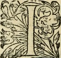 An illustration from Nevf livres de la dignité et de l'accroissement des sciences (1632)