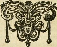 An illustration from Nevf livres de la dignité et de l'accroissement des sciences (1632)