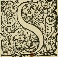 An illustration from Nevf livres de la dignité et de l'accroissement des sciences (1632)