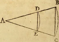 An illustration from The new American practical navigator : being an epitome of navigation, containing all the tables necessary ... (1802)