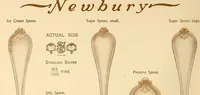 Picture 18 of 51 from Newbury: a pattern of flatware made in sterling silver by the Towle Mfg. Company; with some history of Newbury: Massachusetts and its progenitor Newbury: England (1907), leaf 41