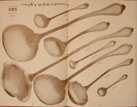 Picture 24 of 51 from Newbury: a pattern of flatware made in sterling silver by the Towle Mfg. Company; with some history of Newbury: Massachusetts and its progenitor Newbury: England (1907), leaf 48