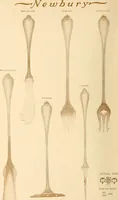 Picture 25 of 51 from Newbury: a pattern of flatware made in sterling silver by the Towle Mfg. Company; with some history of Newbury: Massachusetts and its progenitor Newbury: England (1907), leaf 49