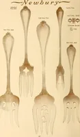 Picture 27 of 51 from Newbury: a pattern of flatware made in sterling silver by the Towle Mfg. Company; with some history of Newbury: Massachusetts and its progenitor Newbury: England (1907), leaf 51