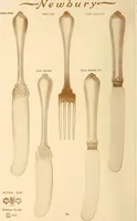 Picture 49 of 51 from Newbury: a pattern of flatware made in sterling silver by the Towle Mfg. Company; with some history of Newbury: Massachusetts and its progenitor Newbury: England (1907), leaf 79