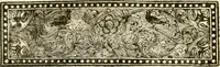 An illustration from A new dictionary of heraldry ... : and a concise account of the most noted orders of knighthood that are or have been, and of honours and dignities ecclesiastical, civil, or military .. (1725)