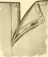 An illustration from The new dressmaker; with complete and fully illustrated instructions on every point connected with sewing, dressmaking and tailoring, from the actual stitches to the cutting, making, altering, mending, and cleaning of clothes for ladies, misses, girls, children, infants, men and boys (1921)