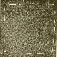 An illustration from The new dressmaker; with complete and fully illustrated instructions on every point connected with sewing, dressmaking and tailoring, from the actual stitches to the cutting, making, altering, mending, and cleaning of clothes for ladies, misses, girls, children, infants, men and boys (1921)