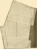An illustration from The new dressmaker; with complete and fully illustrated instructions on every point connected with sewing, dressmaking and tailoring, from the actual stitches to the cutting, making, altering, mending, and cleaning of clothes for ladies, misses, girls, children, infants, men and boys (1921)