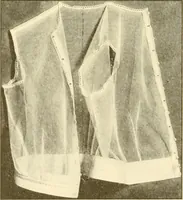 An illustration from The new dressmaker; with complete and fully illustrated instructions on every point connected with sewing, dressmaking and tailoring, from the actual stitches to the cutting, making, altering, mending, and cleaning of clothes for ladies, misses, girls, children, infants, men and boys (1921)