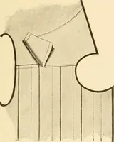 An illustration from The new dressmaker; with complete and fully illustrated instructions on every point connected with sewing, dressmaking and tailoring, from the actual stitches to the cutting, making, altering, mending, and cleaning of clothes for ladies, misses, girls, children, infants, men and boys (1921)