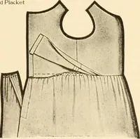 An illustration from The new dressmaker; with complete and fully illustrated instructions on every point connected with sewing, dressmaking and tailoring, from the actual stitches to the cutting, making, altering, mending, and cleaning of clothes for ladies, misses, girls, children, infants, men and boys (1921)