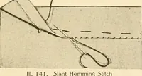 An illustration from The new dressmaker; with complete and fully illustrated instructions on every point connected with sewing, dressmaking and tailoring, from the actual stitches to the cutting, making, altering, mending, and cleaning of clothes for ladies, misses, girls, children, infants, men and boys (1921)