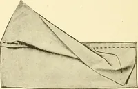 An illustration from The new dressmaker; with complete and fully illustrated instructions on every point connected with sewing, dressmaking and tailoring, from the actual stitches to the cutting, making, altering, mending, and cleaning of clothes for ladies, misses, girls, children, infants, men and boys (1921)