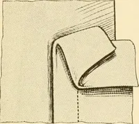 An illustration from The new dressmaker; with complete and fully illustrated instructions on every point connected with sewing, dressmaking and tailoring, from the actual stitches to the cutting, making, altering, mending, and cleaning of clothes for ladies, misses, girls, children, infants, men and boys (1921)