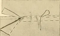 An illustration from The new dressmaker; with complete and fully illustrated instructions on every point connected with sewing, dressmaking and tailoring, from the actual stitches to the cutting, making, altering, mending, and cleaning of clothes for ladies, misses, girls, children, infants, men and boys (1921)
