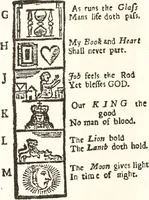 Picture 17 of 44 from The New-England primer; a history of its origin and development; with a reprint of the unique copy of the earliest known edition and many facsimile illustrations and reproductions (1897), leaf 111