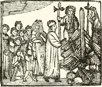 An illustration from The New-England primer; a history of its origin and development; with a reprint of the unique copy of the earliest known edition and many facsimile illustrations and reproductions (1897)