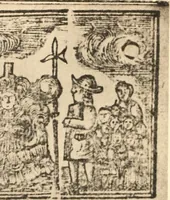 An illustration from The New-England primer; a history of its origin and development; with a reprint of the unique copy of the earliest known edition and many facsimile illustrations and reproductions (1897)