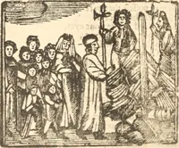 An illustration from The New-England primer; a history of its origin and development; with a reprint of the unique copy of the earliest known edition and many facsimile illustrations and reproductions (1897)