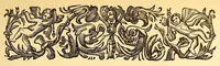 An illustration from The new English Canaan of Thomas Morton (1883)