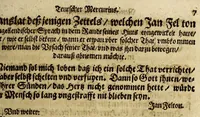 An illustration from Newer unpartheyischer teutscher Mercurius: : oder Glaubwürdige Erzehlung aller fürnemen un[d] gedenckwürdigen Historien, so sich hin vnd wider in Europa, in Hoch- und Nider Teutschland, auch Franckreich, Engelland, Italien, Hispanien, Hungarn, Böheimb, Polen, Siebenbürgen, Wallachey, Preussen, Schweden Türckey, &c. von der Herbst-verflossenen 1628. biss auff diese gegenwertige Fastmess 1629. Jahrs, zugetragen vnd verlauffen haben. Darin sonderlich was sich mit Belägerung der Stätt Roschel in Franckreich, Casal in Italien, vnd darin in der Insel Cuba begeben, aussführlich erzehlt wird. Alles mit mehrerm fleiss dan[n] zuuor jemal zusamen getragen vnd verfast, (1629)