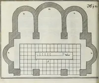 An illustration from Newes itinerarium Italiae : in welchem der Reisende nicht allein gründtlichen Bericht, durch die herzlichste namhaffteste Örter Italiae sein Reiss wol zubestellen, sonder es wirdt jhme auch gantz eygentlich beschriben, was allda als in einem Lustgarten di Europe ... an Sitten vnd Gewonheiten, im Geistlichen vnd Politischen, an mechanischen Wercken zu Land vnd zu Wasser, vnd also an Gebäwen ... denckwürdig zu sehen : alles ... an Tag gegeben ... (1627)