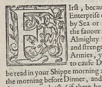 Picture 5 of 8 from Newes of Sr. Walter Rauleigh. With the true description of Guiana: : as also a relation of the excellent gouernment, and much hope of the prosperity of the voyage. (1618), leaf 29