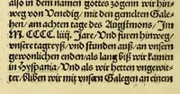 An illustration from Newe vnbekanthe Landte und ein newe Weldte in kurtz verganger Zeythe erfunden (1508)