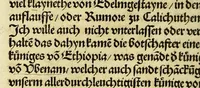 An illustration from Newe vnbekanthe Landte und ein newe Weldte in kurtz verganger Zeythe erfunden (1508)