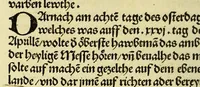 An illustration from Newe vnbekanthe Landte und ein newe Weldte in kurtz verganger Zeythe erfunden (1508)