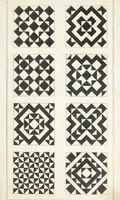 An illustration from A new and fashionable mosaic puzzle : forming a variety of elegant devices adapted for tesselated pavements &c. &c. &c. (1820)