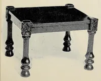 An illustration from New fvrnitvre from the work shop of Gvstave Stickley, cabinet maker, Syracvse, NY VSA (1901)