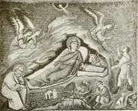 An illustration from A new history of painting in Italy : from the II to the XVI century (1908)