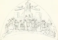 An illustration from A new history of painting in Italy : from the II to the XVI century (1908)