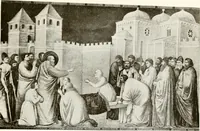 An illustration from A new history of painting in Italy : from the II to the XVI century (1908)