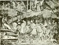 An illustration from A new history of painting in Italy : from the II to the XVI century (1908)